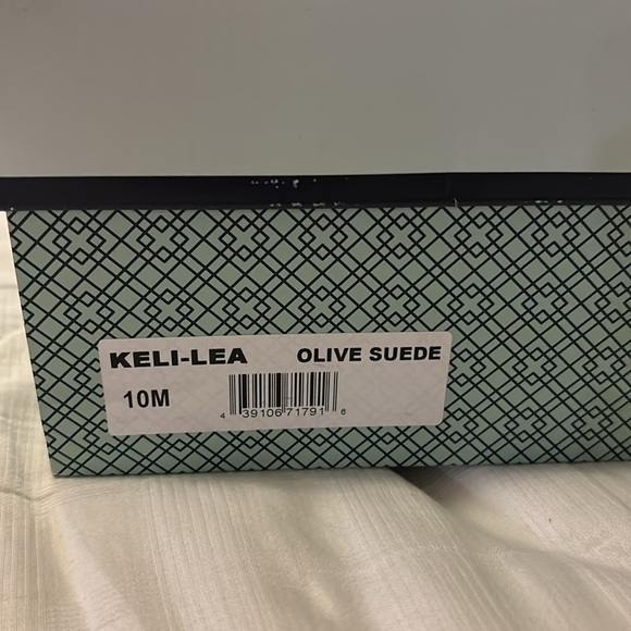 Susina Olive Suede Sandal - Picture 3 of 4